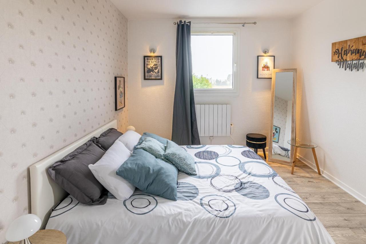 Lys - 7 Min Des Parcs Walt Disney- Parfait Pour Les Familles- Arrivee Autonome - Parking & Wifi Gratuit Magny-le-Hongre Bagian luar foto